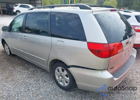 2004 Toyota Sienna Xle из США, поврежденный, VIN 5TDZA22C64S153721